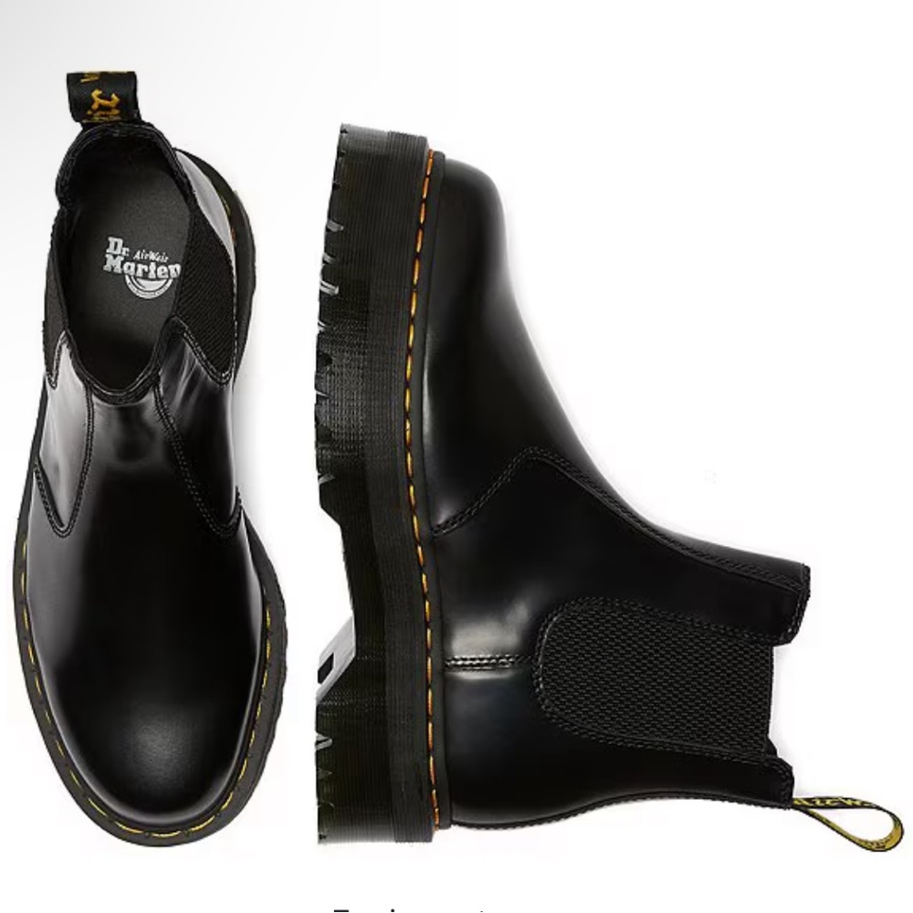 Dr. Martens Black Chelsea Boots - Picture 2 of 6